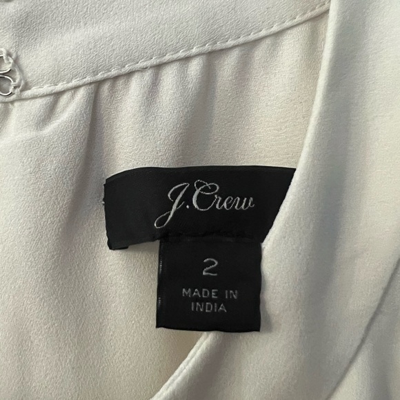 J.CREW RECYCLED POLY DRAPEY TOP - Picture 3 of 9